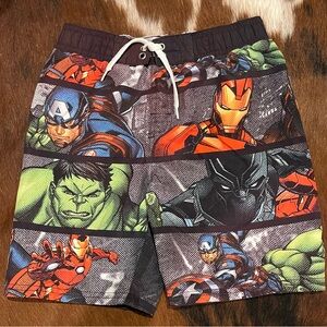 Marvel swim trunks size 5/6